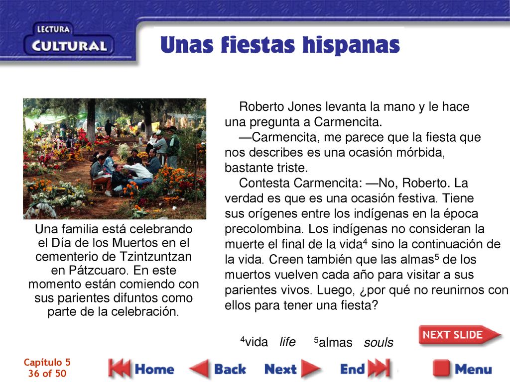 Roberto Jones levanta la mano y le hace una pregunta a Carmencita.