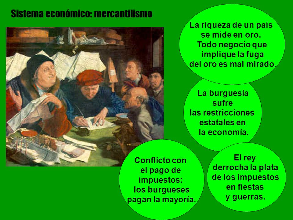 Sistema económico: mercantilismo