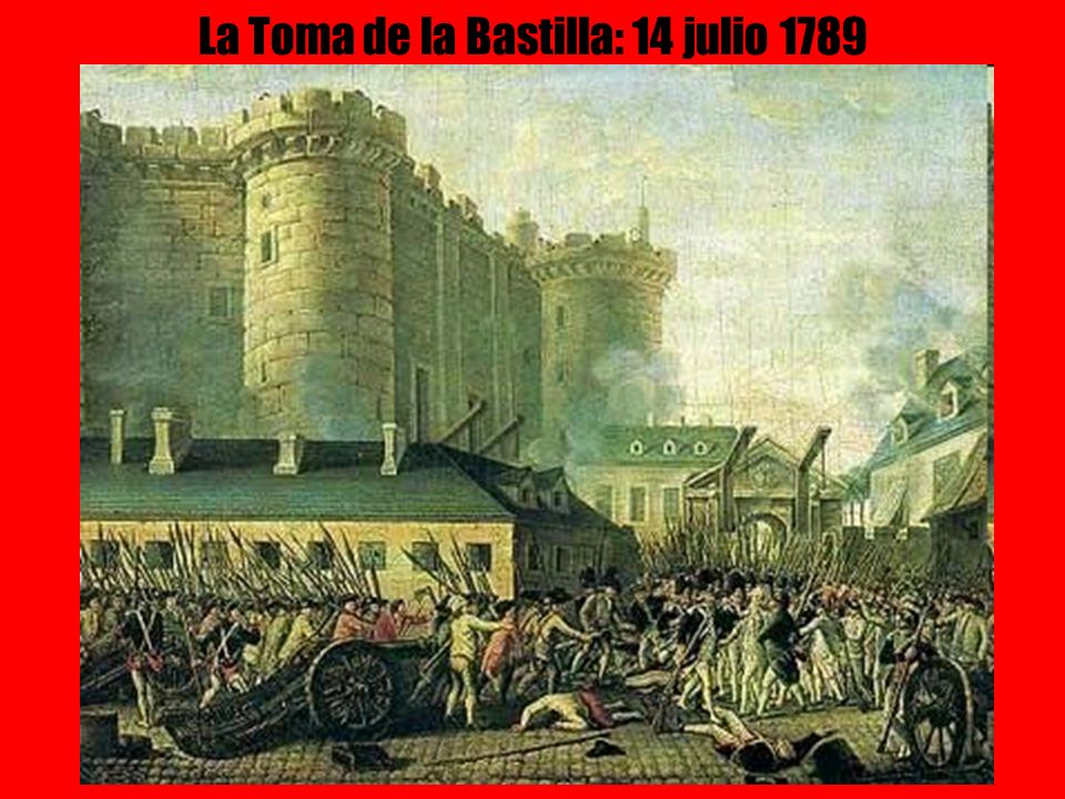 La Toma de la Bastilla: 14 julio 1789