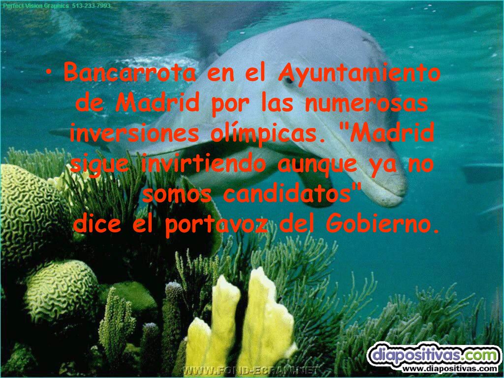 Bancarrota en el Ayuntamiento de Madrid por las numerosas inversiones olímpicas.