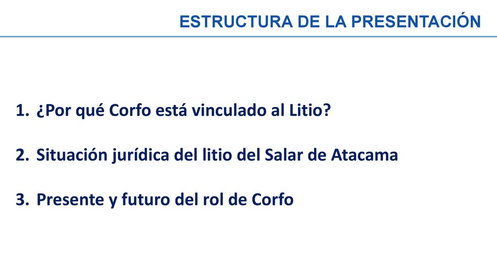 ¿Por qué Corfo está vinculado al Litio