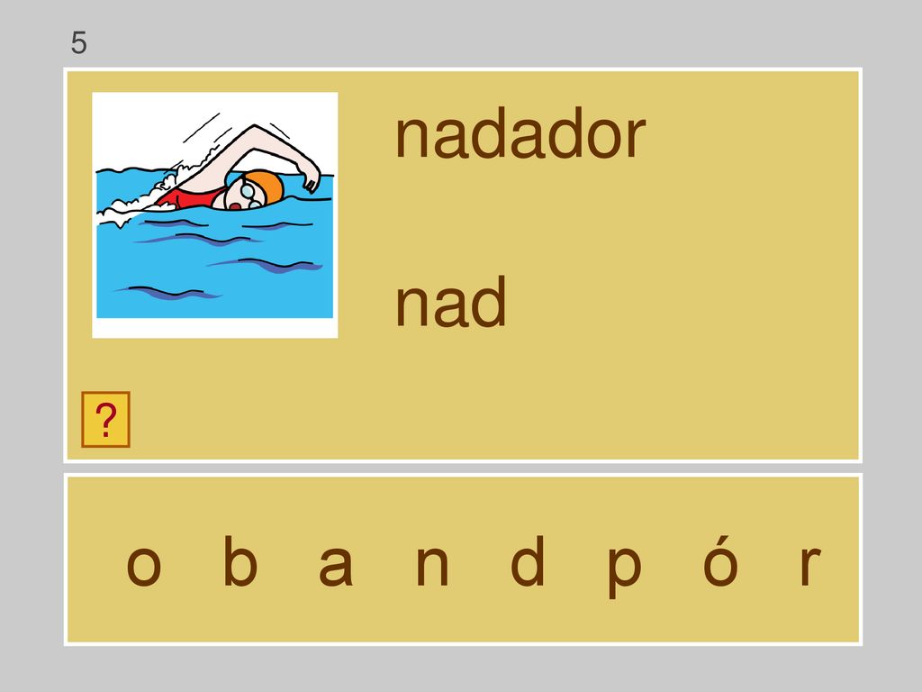 5 nadador nad o b a n d p ó r