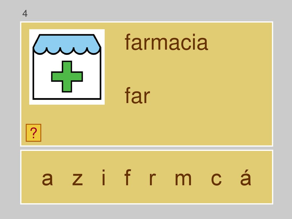 4 farmacia far a z i f r m c á