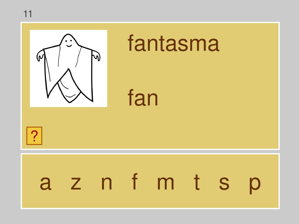 11 fantasma fan a z n f m t s p