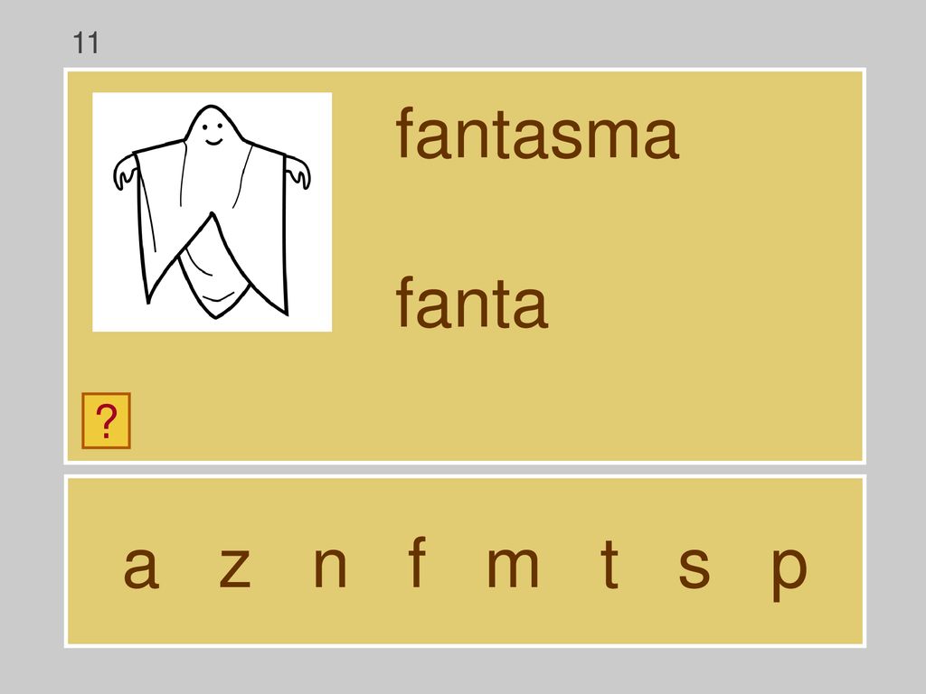 11 fantasma fanta a z n f m t s p