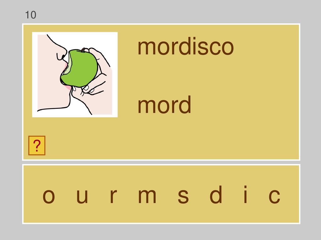 10 mordisco mord o u r m s d i c