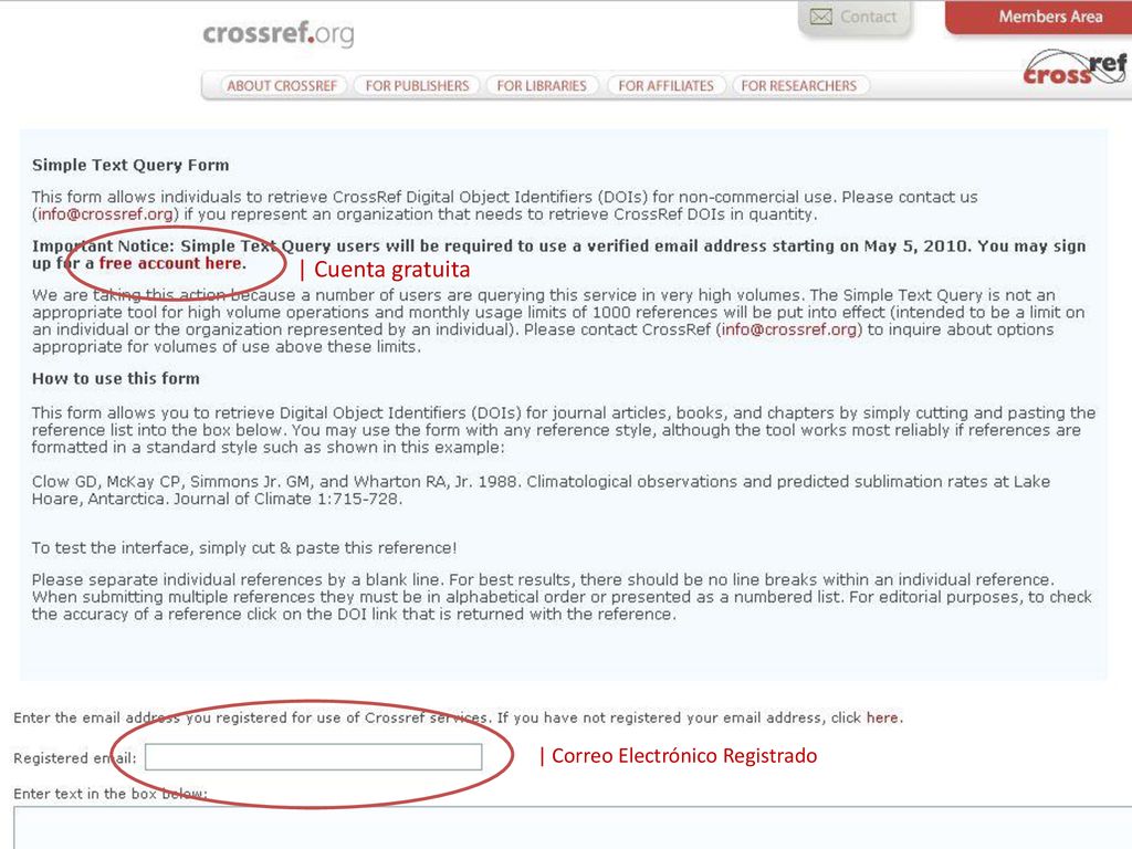 | Cuenta gratuita | Correo Electrónico Registrado