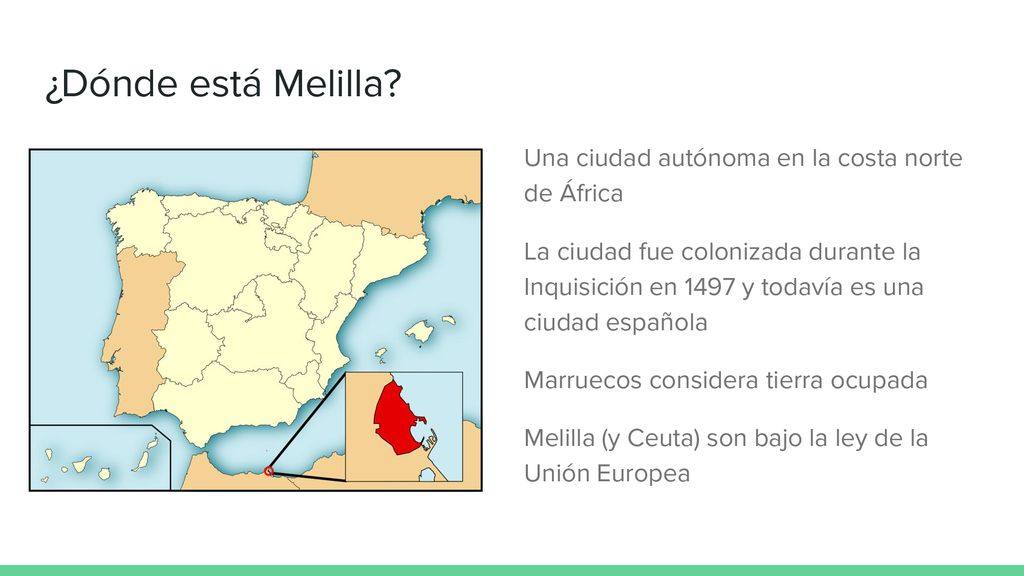 ¿Dónde está Melilla Una ciudad autónoma en la costa norte de África