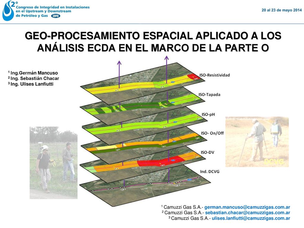 GEO-PROCESAMIENTO ESPACIAL APLICADO A LOS ANÁLISIS ECDA EN EL MARCO DE LA PARTE O