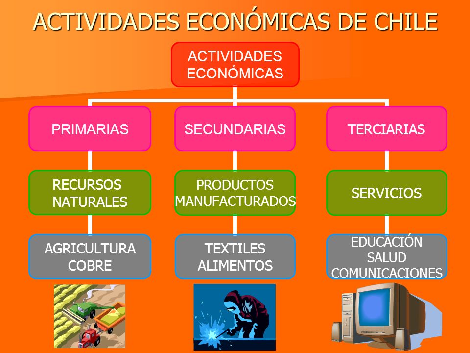 ACTIVIDADES ECONÓMICAS DE CHILE