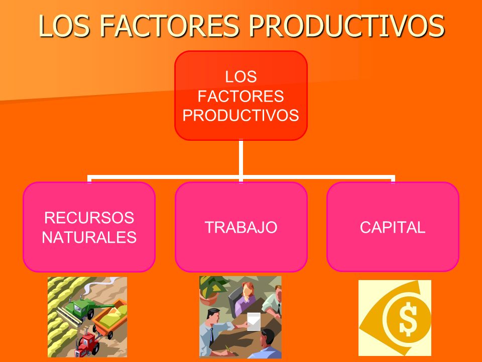 LOS FACTORES PRODUCTIVOS