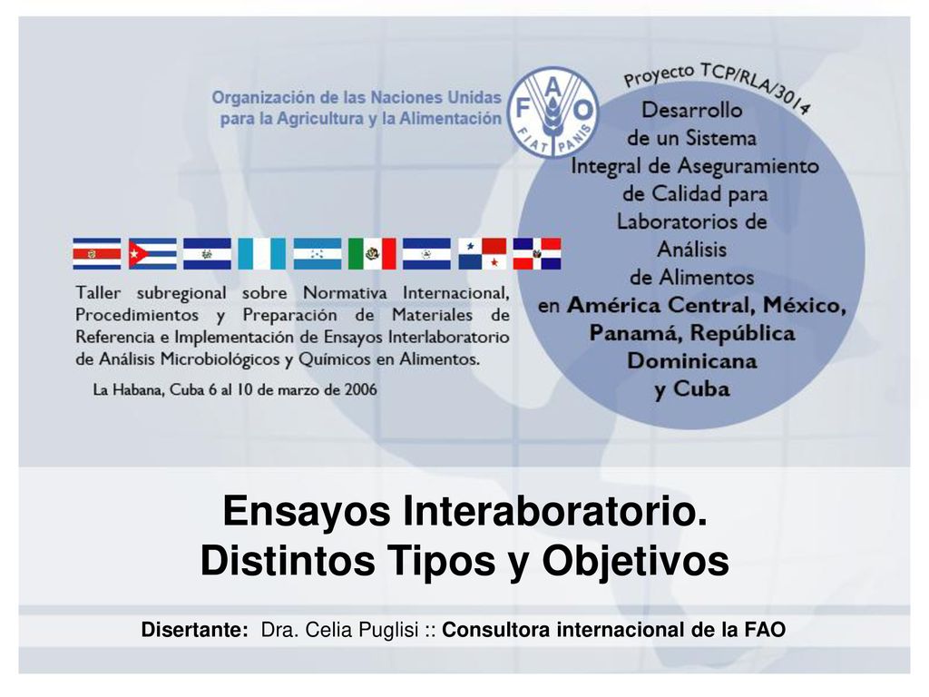 Ensayos Interaboratorio. Distintos Tipos y Objetivos