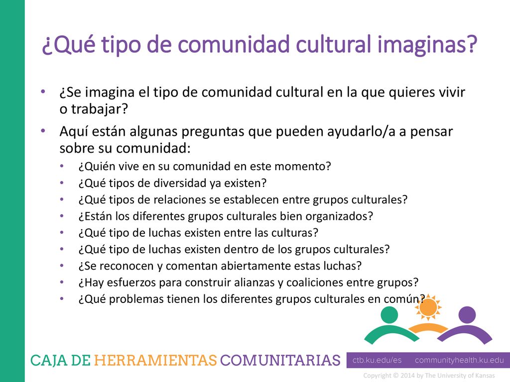 ¿Qué tipo de comunidad cultural imaginas