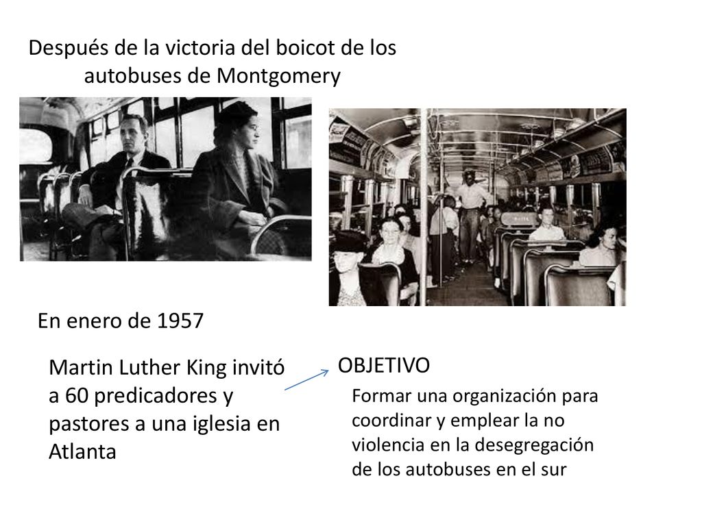 Después de la victoria del boicot de los autobuses de Montgomery