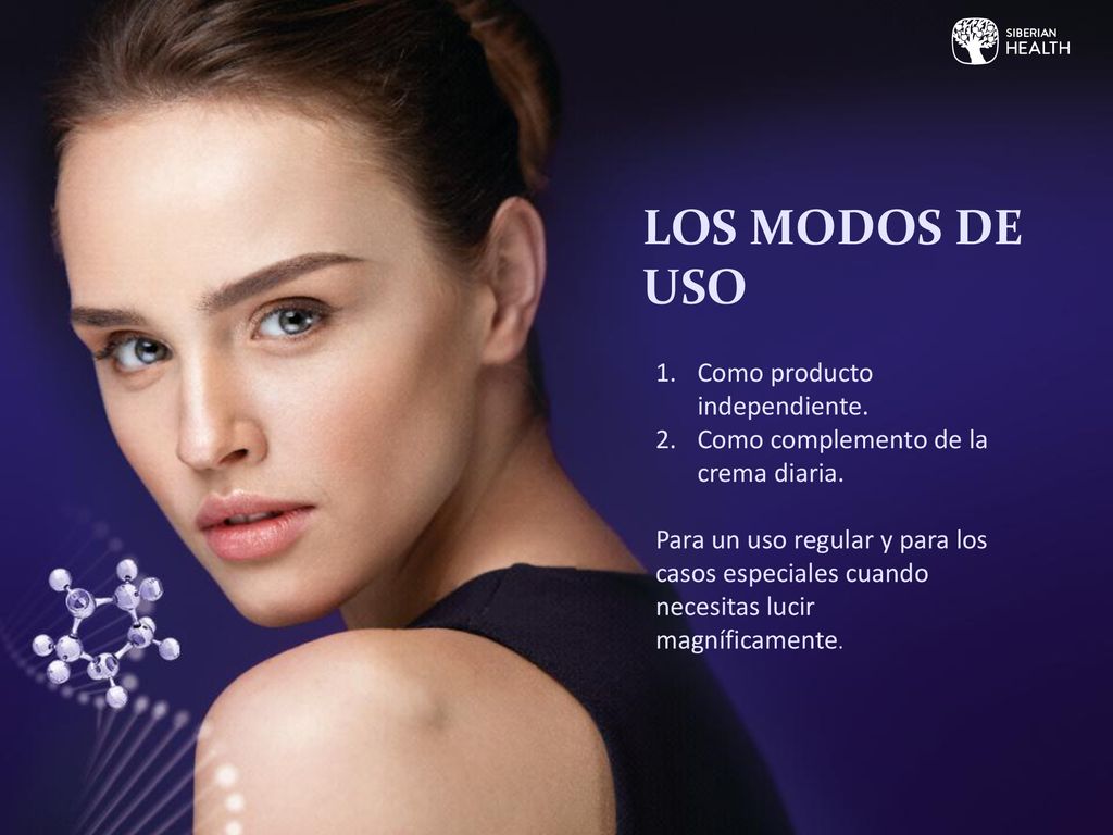 LOS MODOS DE USO Como producto independiente.