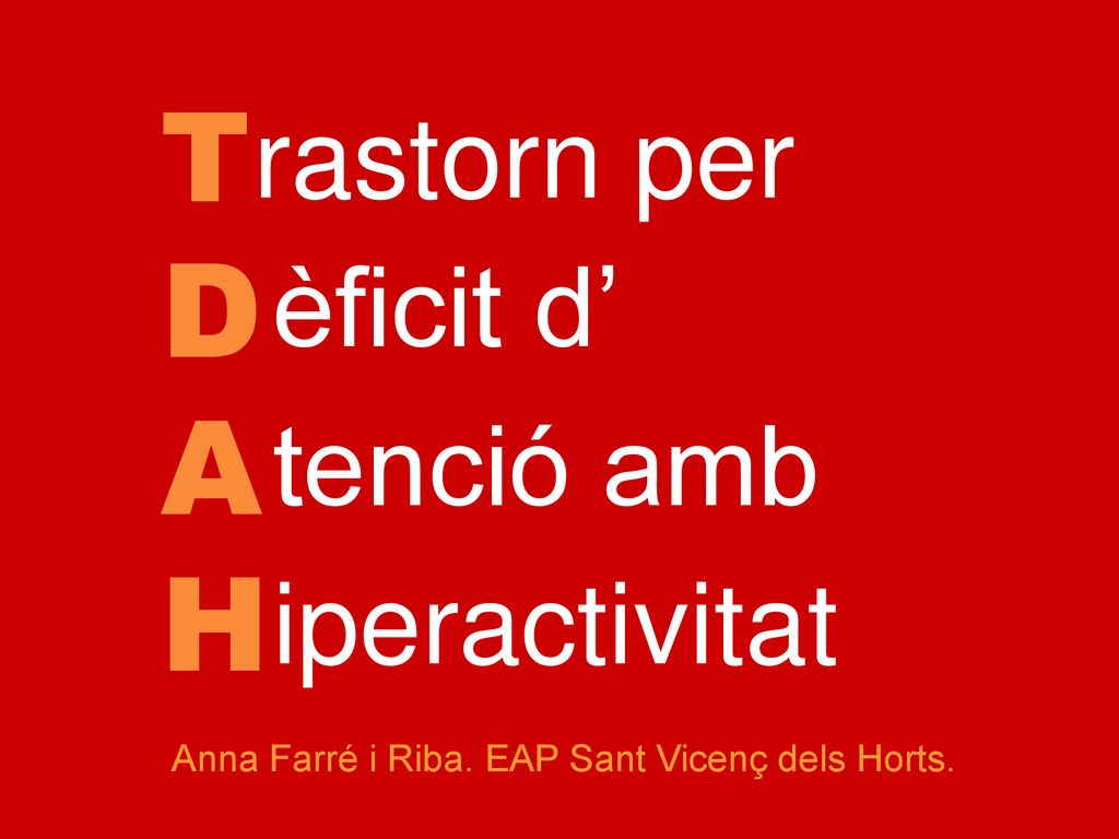 Anna Farré i Riba. EAP Sant Vicenç dels Horts.
