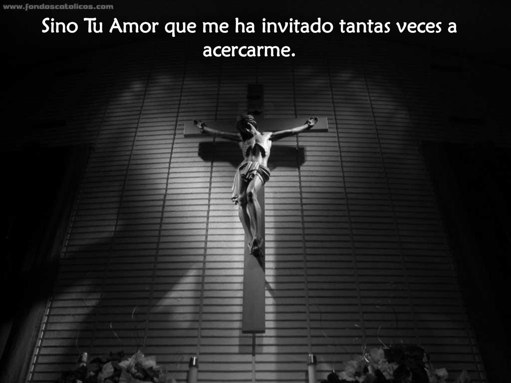 Sino Tu Amor que me ha invitado tantas veces a acercarme.