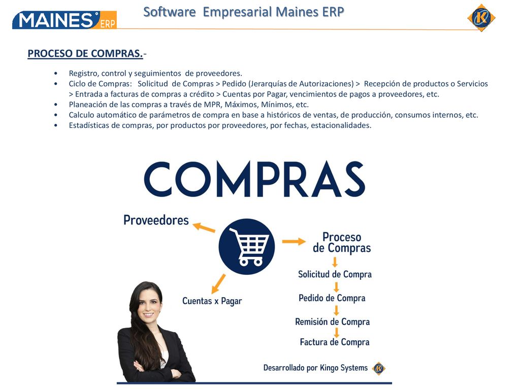 PROCESO DE COMPRAS.- Registro, control y seguimientos de proveedores.