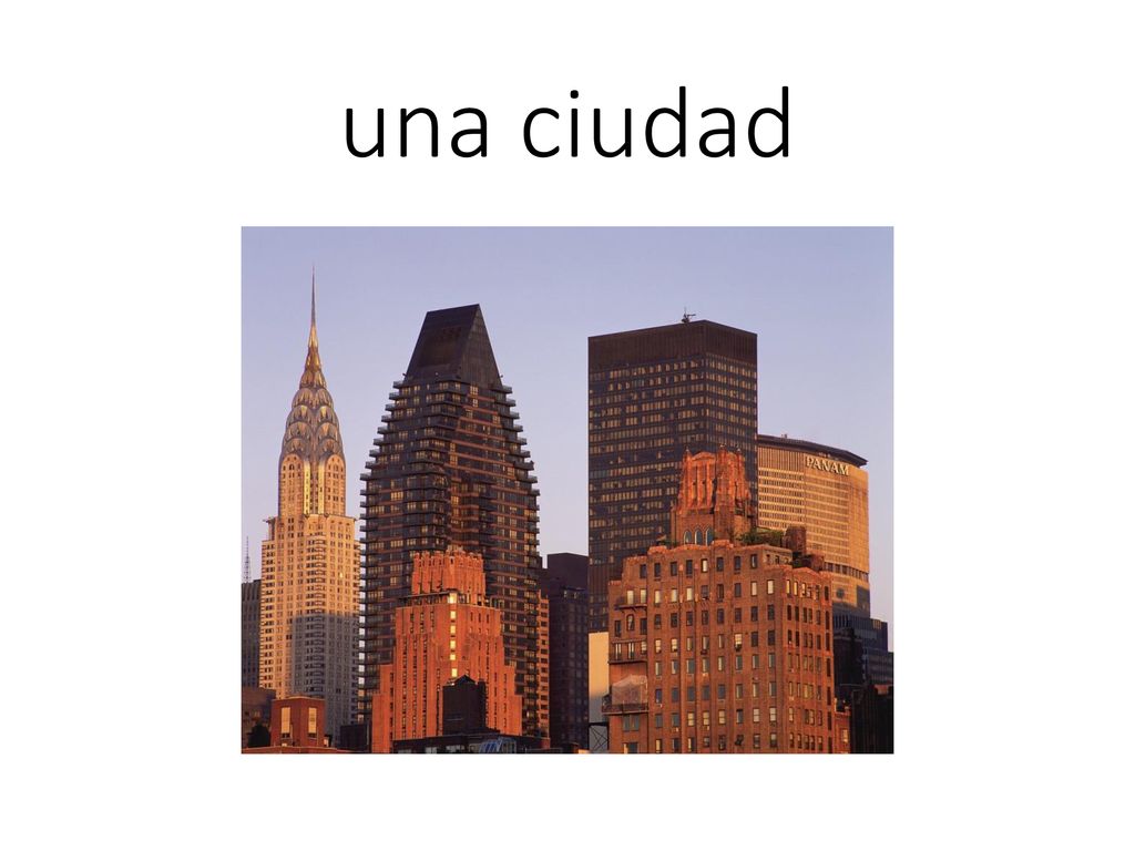 una ciudad opportunity for them to practise the pronunciation.