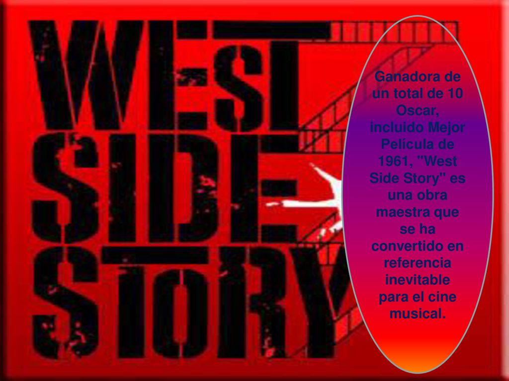 Ganadora de un total de 10 Oscar, incluido Mejor Película de 1961, West Side Story es una obra maestra que se ha convertido en referencia inevitable para el cine musical.