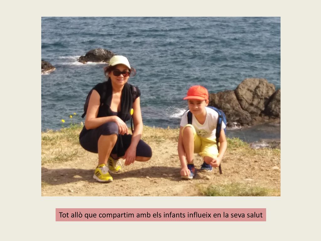 Tot allò que compartim amb els infants influeix en la seva salut