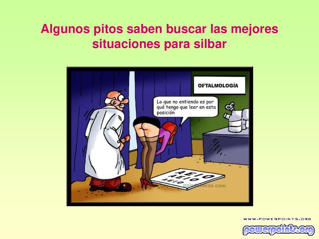 Algunos pitos saben buscar las mejores situaciones para silbar