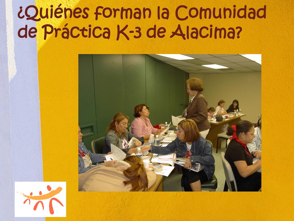 ¿Quiénes forman la Comunidad de Práctica K-3 de Alacima