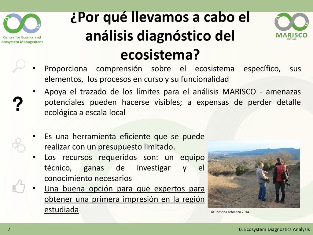 ¿Por qué llevamos a cabo el análisis diagnóstico del ecosistema