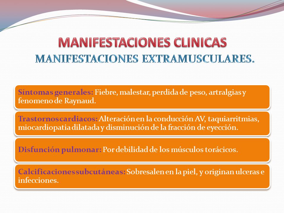 MANIFESTACIONES CLINICAS