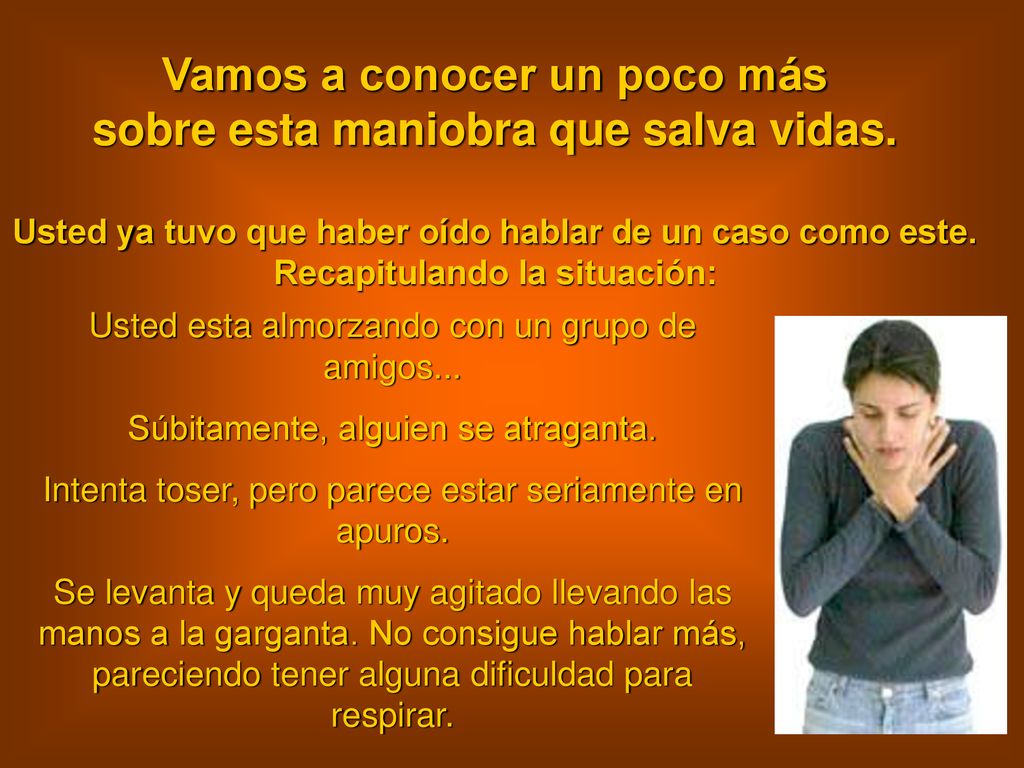 Vamos a conocer un poco más sobre esta maniobra que salva vidas.