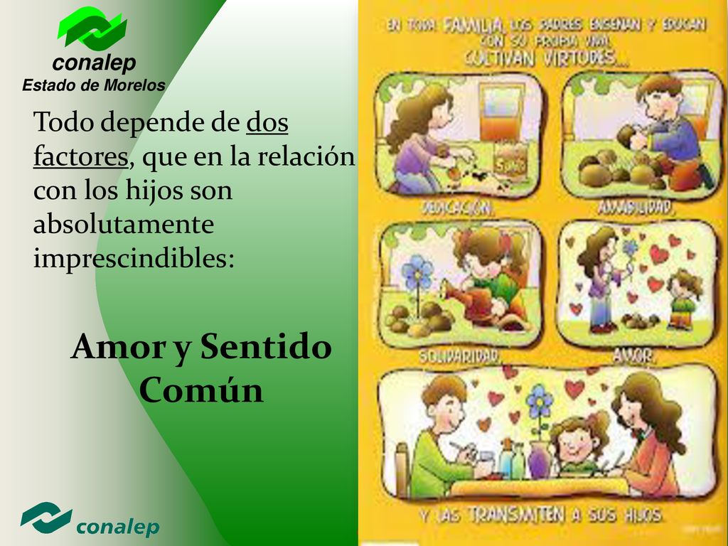 Todo depende de dos factores, que en la relación con los hijos son absolutamente imprescindibles: