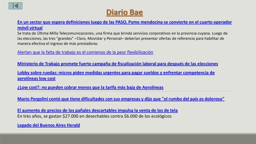 Diario Bae En un sector que espera definiciones luego de las PASO, Pyme mendocina se convierte en el cuarto operador móvil virtual.