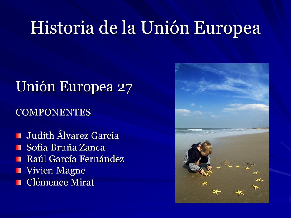 Historia de la Unión Europea