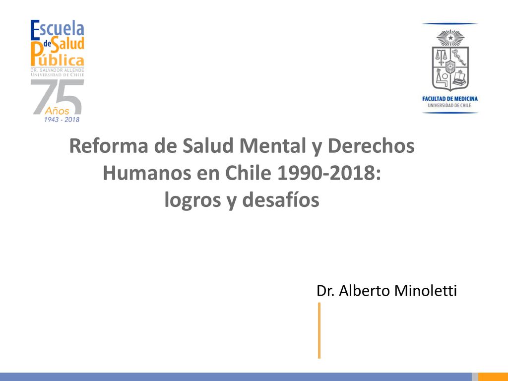 Reforma de Salud Mental y Derechos Humanos en Chile : logros y desafíos