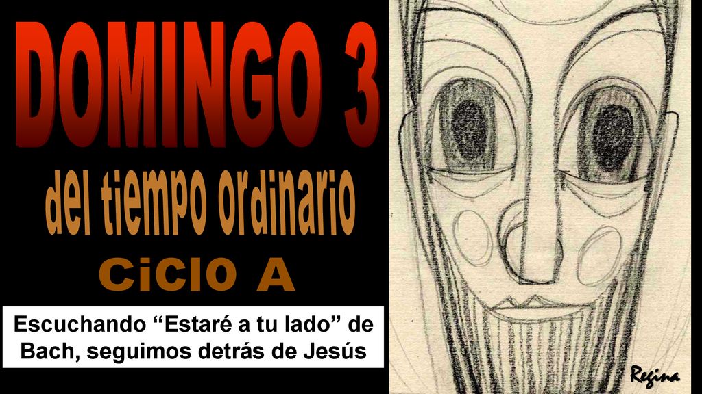 Escuchando Estaré a tu lado de Bach, seguimos detrás de Jesús
