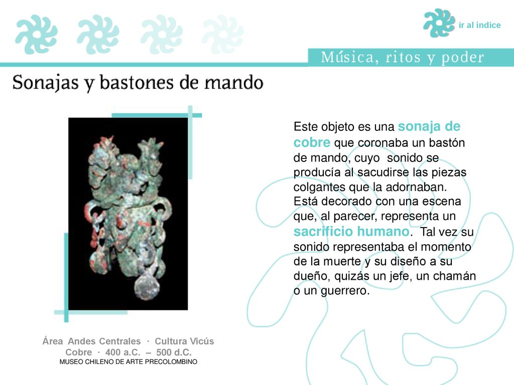 Área Andes Centrales · Cultura Vicús Cobre · 400 a.C. – 500 d.C.