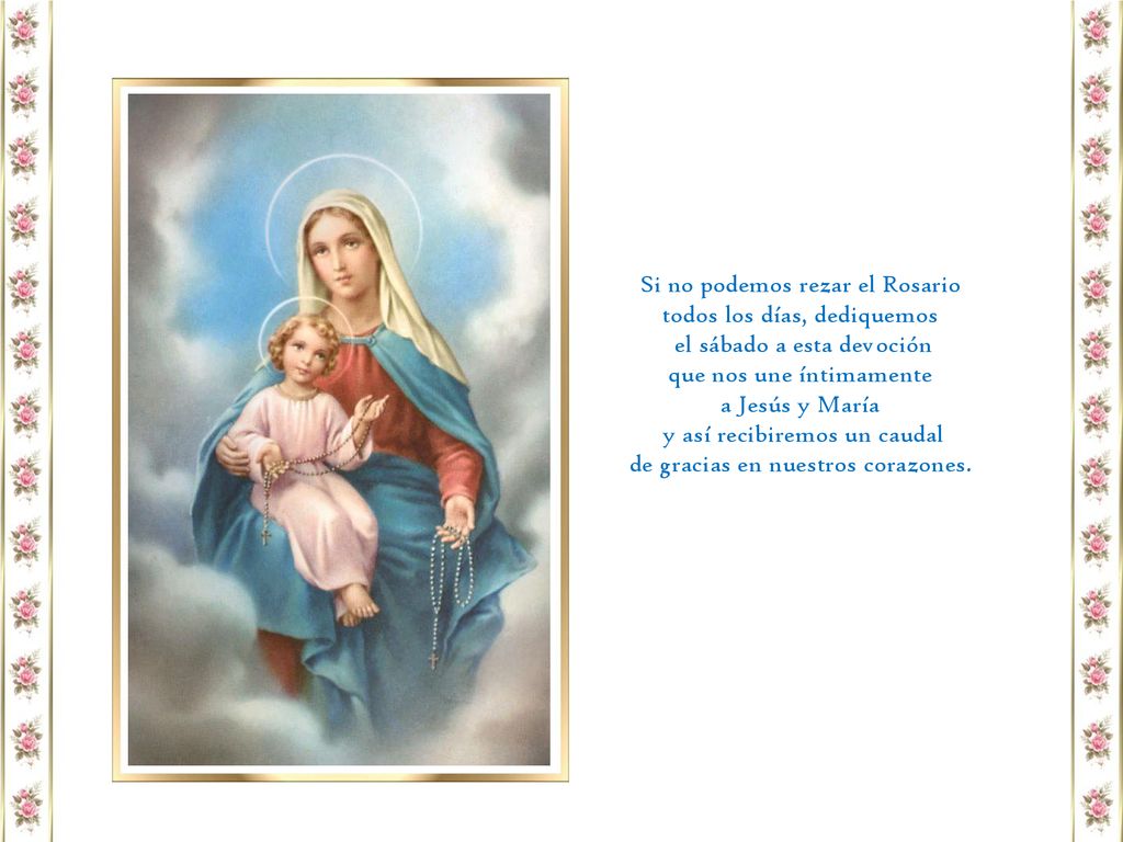 Si no podemos rezar el Rosario todos los días, dediquemos