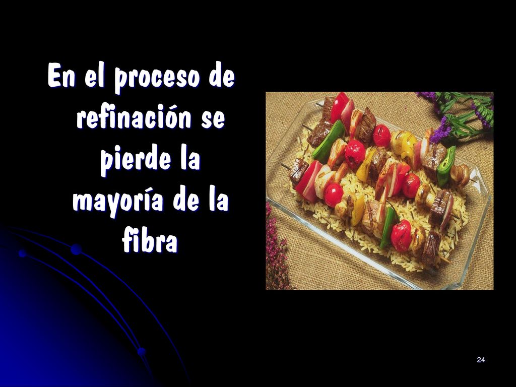 En el proceso de refinación se pierde la mayoría de la fibra