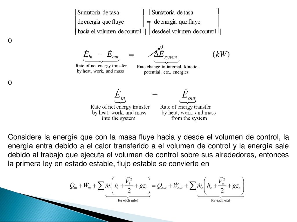 Ein Eout E system Sumatoria de tasa Sumatoria de tasa
