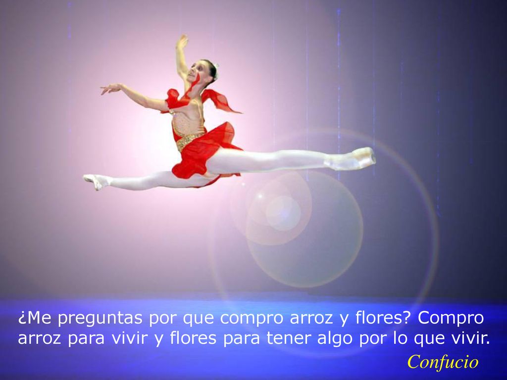 ¿Me preguntas por que compro arroz y flores