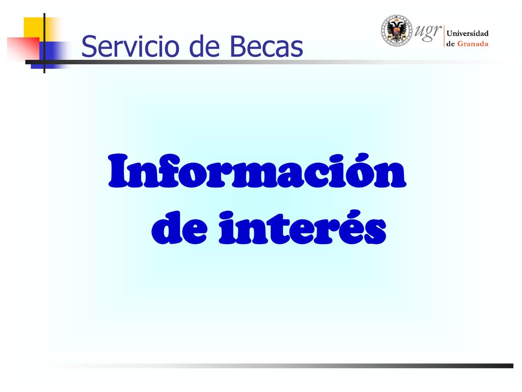 Información de interés