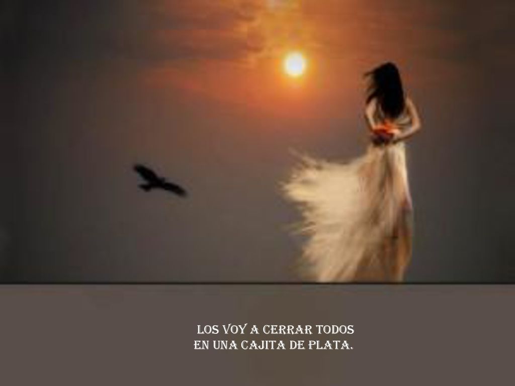 los voy a cerrar todos en una cajita de plata.