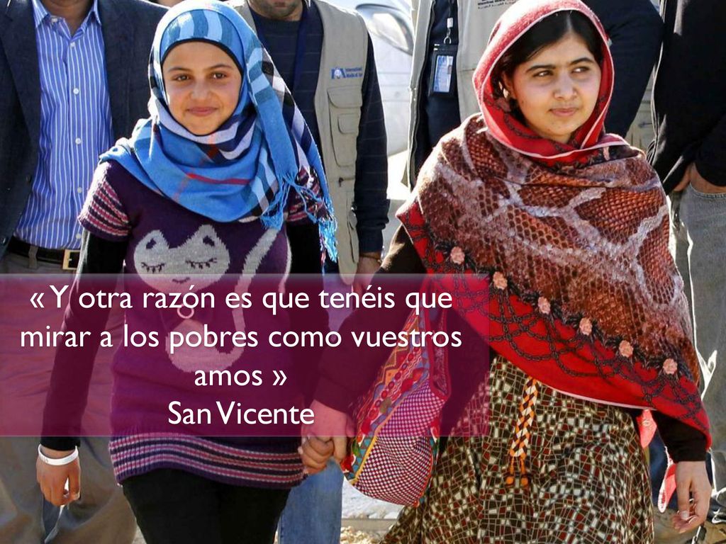 « Y otra razón es que tenéis que mirar a los pobres como vuestros amos »