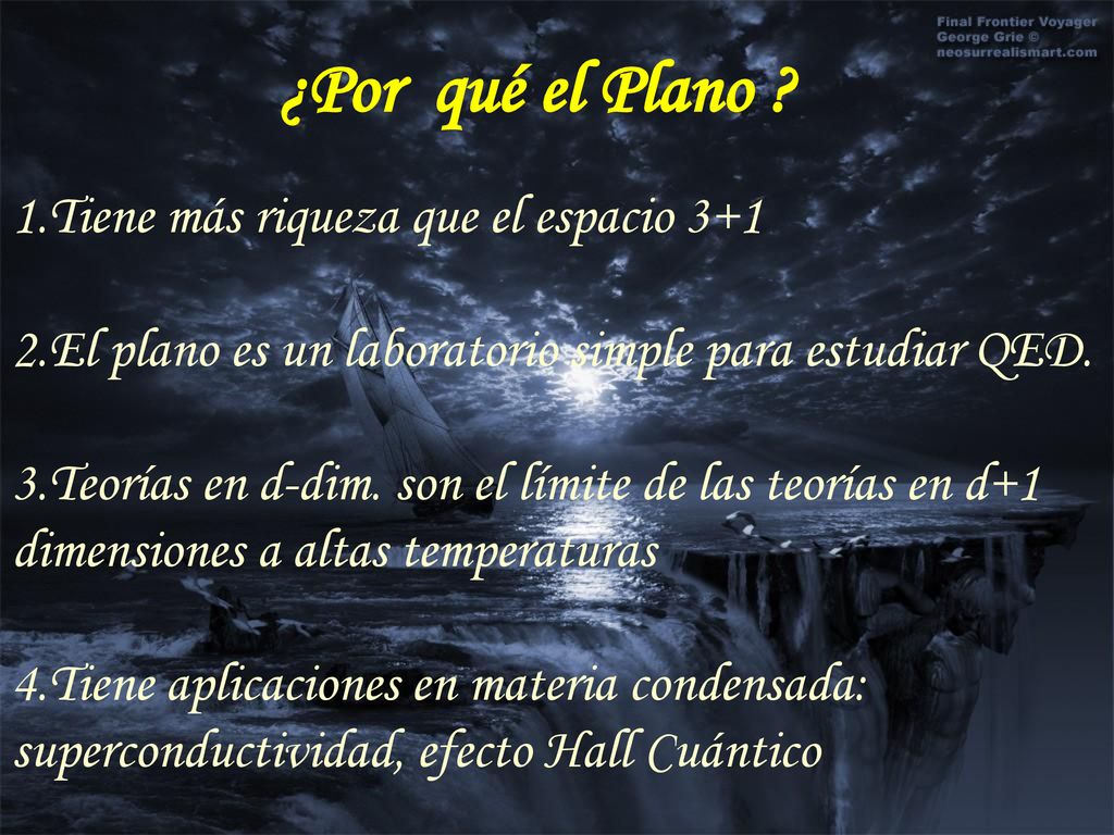 ¿Por qué el Plano 1.Tiene más riqueza que el espacio 3+1