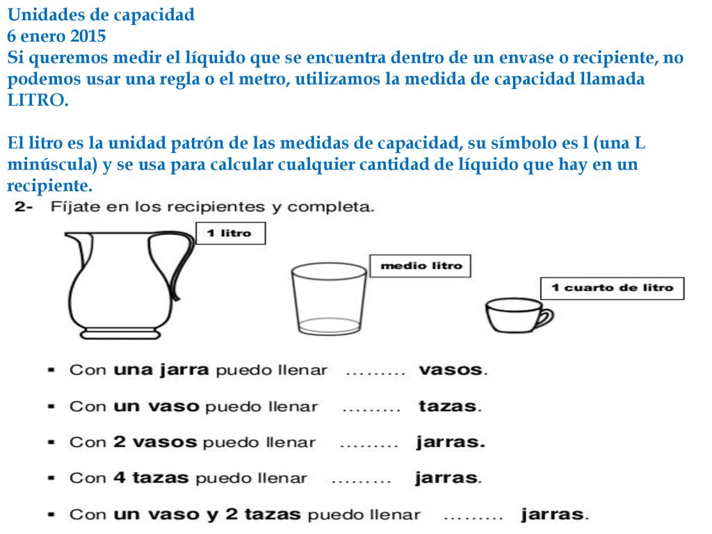 Has intentado alguna vez medir la leche que se encuentra en una jarra, la  sopa que está dentro de la taza, el agua de la botella, el aceite  introducido. - ppt descargar