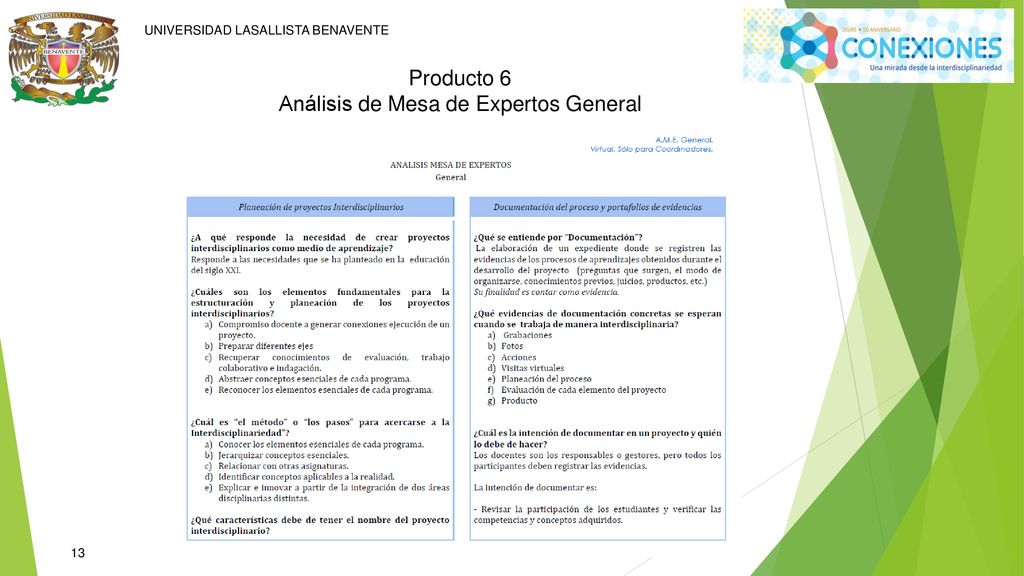 Producto 6 Análisis de Mesa de Expertos General