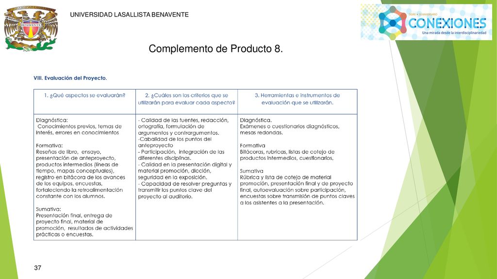 Complemento de Producto 8.