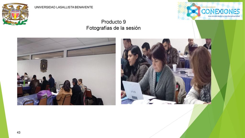 Producto 9 Fotografías de la sesión
