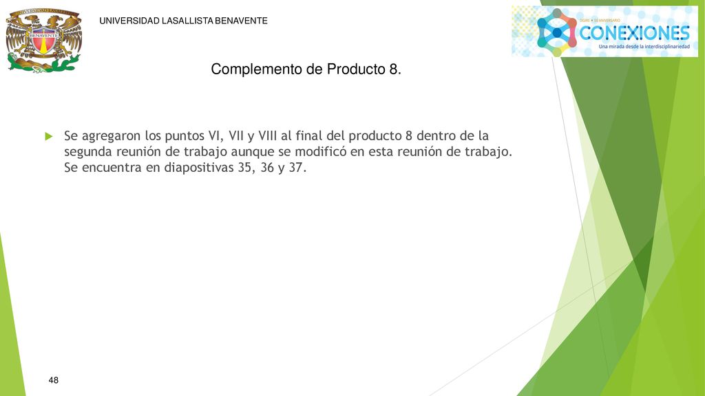 Complemento de Producto 8.