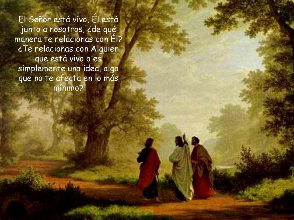 El Señor está vivo, Él está junto a nosotros, ¿de qué manera te relacionas con Él.